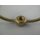 Lampenhalter(Gaffel) Messing H.15x10cm