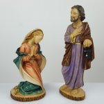 4er Set Krippenfiguren Heiligenfiguren Made in Italy