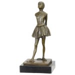 Bronzeskulptur Bronzefigur Kleine Tänzerin (14 Jahre)