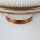 Ragoutterrine Terrine Servierschüssel 1,3 L Seltmann Weiden Form 25475 grau gold Dekor gebraucht - gut