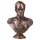 Skulptur Figur Bronzeskulptur Bronzefigur Bronze Büste Zar Nicolaus II.
