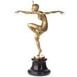 Skulptur Figur Statue Bronzeskulptur Bronzefigur Bronze...