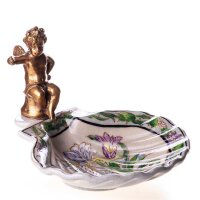 Schale Porzellan/Messing Engel #88159