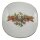 Servierplatte Beilagenschale Goldrand 13 cm Weatherby Hanley Falcon Blumendekor Blumen gebraucht - gut