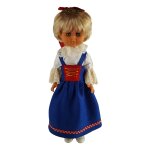 2er Set Puppen 48 cm Schlafaugen Souvenir