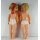 2er Set Puppen 48 cm Schlafaugen Souvenir