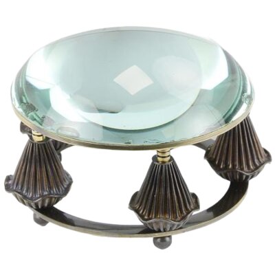 Tischlupe Glas