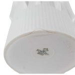 Vase Blumenvase 24,8 cm Zeh Scherzer Weiß gebraucht - defekt