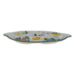 Eierplatte Blumen Keramik Vintage/Retro-Stil