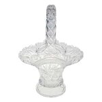 Schale Henkelkorb Glas Transparent