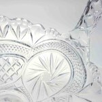 Schale Henkelkorb Glas Transparent