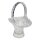 Schale Henkelkorb Glas Transparent
