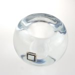 Kerzenhalter Kugelvase Briefbeschwerer Handarbeit 6,5 cm...