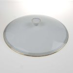 Ragoutterrine Suppenschüssel Terrine Servierschüssel Goldrand 1 L Hutschenreuther Gloria Weiß gebraucht - gut