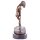 Skulptur Figur Statue Bronzeskulptur Bronzefigur Bronze Weiblicher Akt Erotik