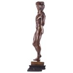 Skulptur Figur Statue Bronzeskulptur Bronzefigur Bronze...