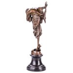 Skulptur Figur Statue Bronzeskulptur Bronzefigur Bronze...