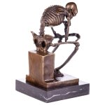 Bronze Skulptur Figur Bronzeskulptur Bronzefigur Statue...