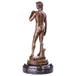 Skulptur Figur Statue Bronzeskulptur Bronzefigur Bronze...