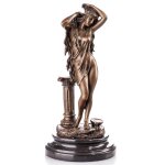 Skulptur Figur Statue Bronzeskulptur Bronzefigur Bronze...