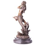 Skulptur Figur Statue Bronzeskulptur Bronzefigur Bronze...