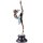 Skulptur Figur Statue Bronzeskulptur Bronzefigur Bronze Ballerina farbig