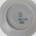 Untertasse für Kaffee 13 cm Royal Copenhagen Musselmalet Halbspitze