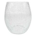 Bowle 7tlg 5,5 L Craquele Glas gebraucht - gut