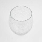 Bowle 7tlg 5,5 L Craquele Glas gebraucht - gut
