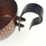 Bowle 7tlg 5,5 L Craquele Glas gebraucht - gut