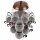 Bowle 7tlg 5,5 L Craquele Glas gebraucht - gut