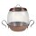 Bowle 7tlg 5,5 L Craquele Glas gebraucht - gut