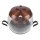 Bowle 7tlg 5,5 L Craquele Glas gebraucht - gut