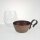 Bowle 7tlg 5,5 L Craquele Glas gebraucht - gut
