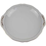 Kuchenplatte mittelgroß Goldrand 30 cm Winterling...