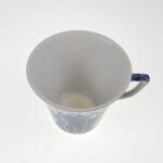 Mokkatasse Espressotasse ohne Stempel Japan China Geisha Blau Weiß gebraucht - gut