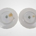 2er Set Teller Hutschenreuther Obstdekor