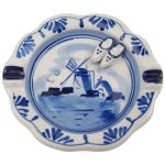 Aschenbecher klein Delfts Blue Windmühle gebraucht -...