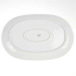 Servierplatte 32x20,8 cm Melitta Unbestimmten Formen Blumendekor Bunt Blumen gebraucht - sehr gut