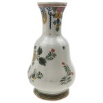 Vase 21 cm Delfts Polychroom Blumendekor Bunt Blumen gebraucht - sehr gut