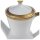 Kaffeekanne 1,5 L Winterling Kirchenlamitz Goldene Bordüre 8 mm gebraucht - sehr gut
