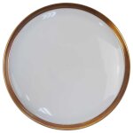 Kuchenteller Dessertteller Goldrand 19 cm Melitta Hamburg