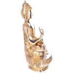 Messingfigur Buddha