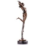 Bronzefigur weiblicher Akt