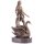 Mythologische Bronzefigur Apollon auf Schwan