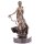 Mythologische Bronzefigur Apollon auf Schwan