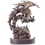 Bronzefigur Drache