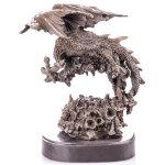 Bronzefigur Drache