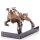 Moderne Bronzefigur Stier