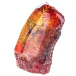 Figur Skulptur Resin Bernsteinimitat mit echtem...